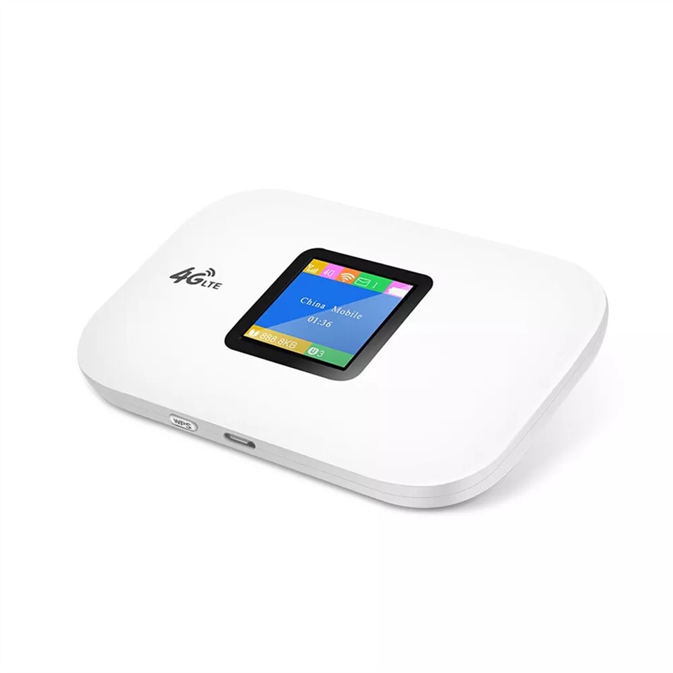 Lcd-scherm 4G LTE Hotspot mobiele router